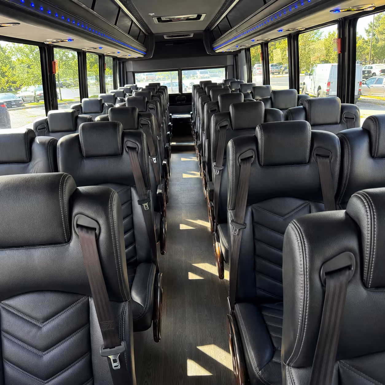 Rent a Bus to Cook's Garage