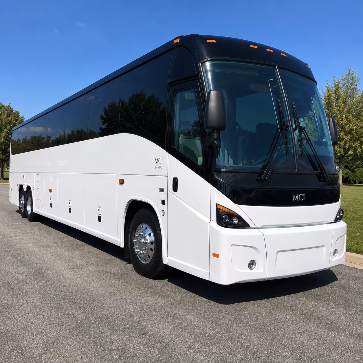Lubbock Airport Shuttle & Transportation party bus exterior