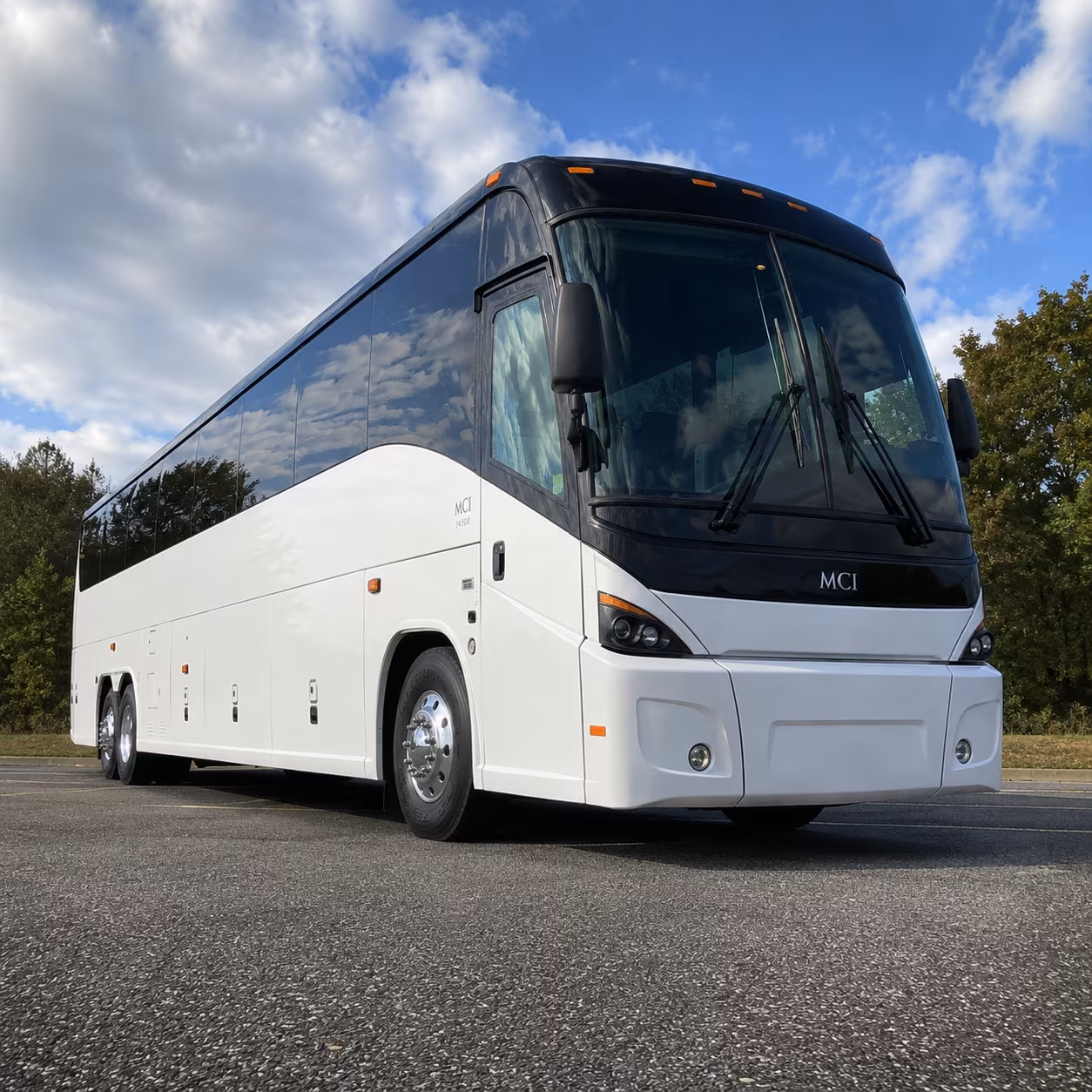 Lubbock Airport Shuttle & Transportation party bus exterior