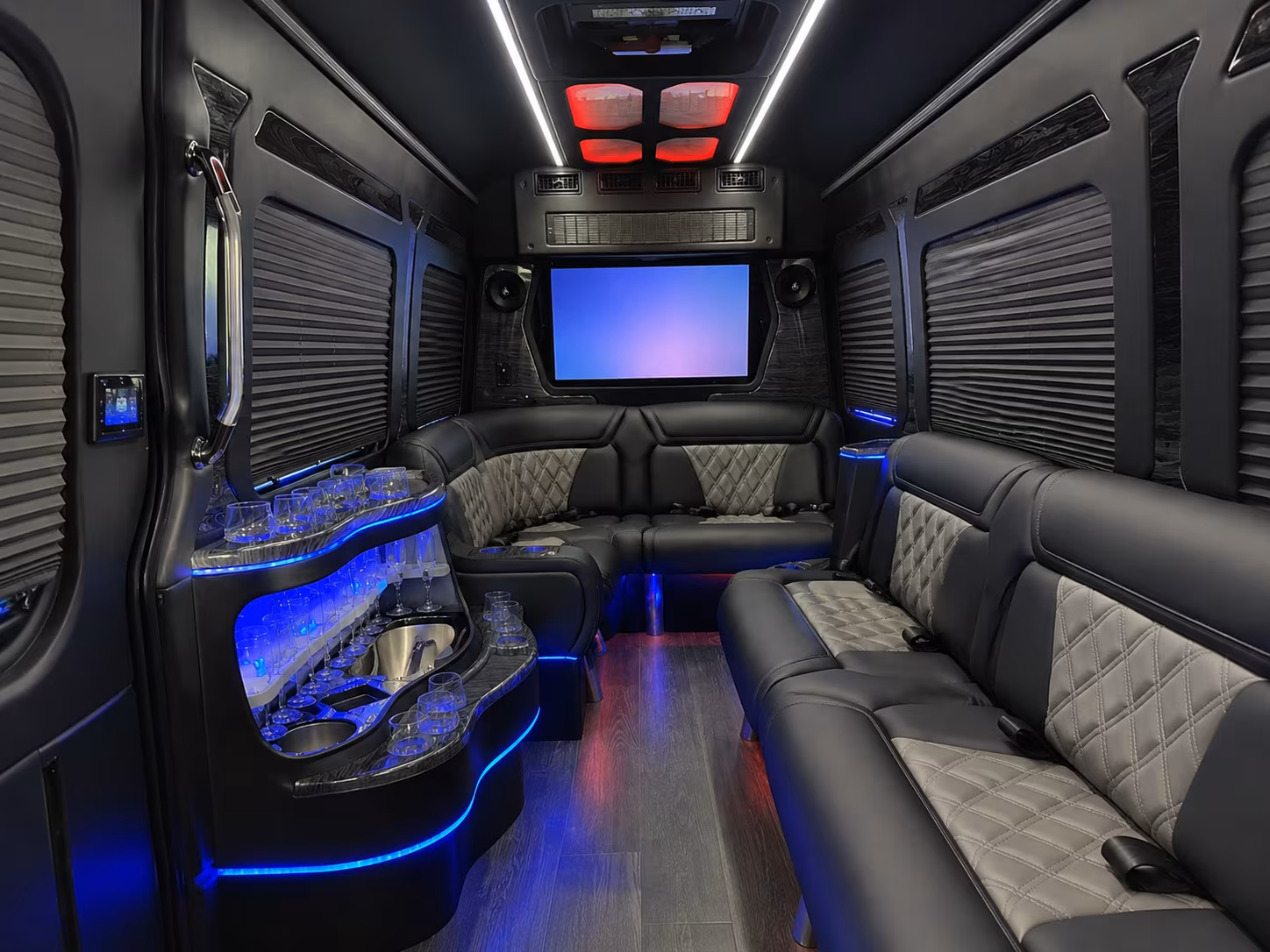 Lubbock Airport Shuttle & Transportation onboard seating