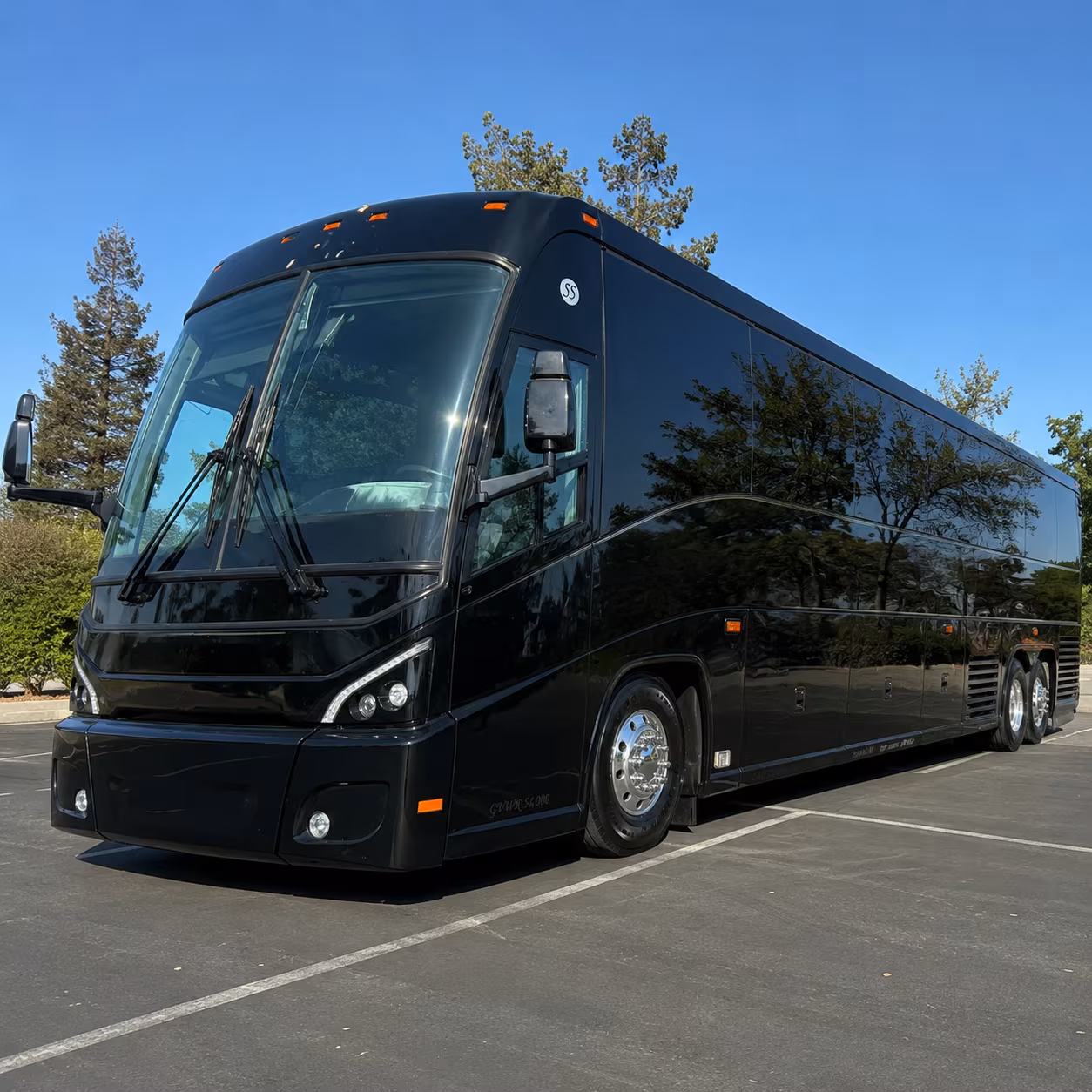 Lubbock Airport Shuttle & Transportation party bus interior