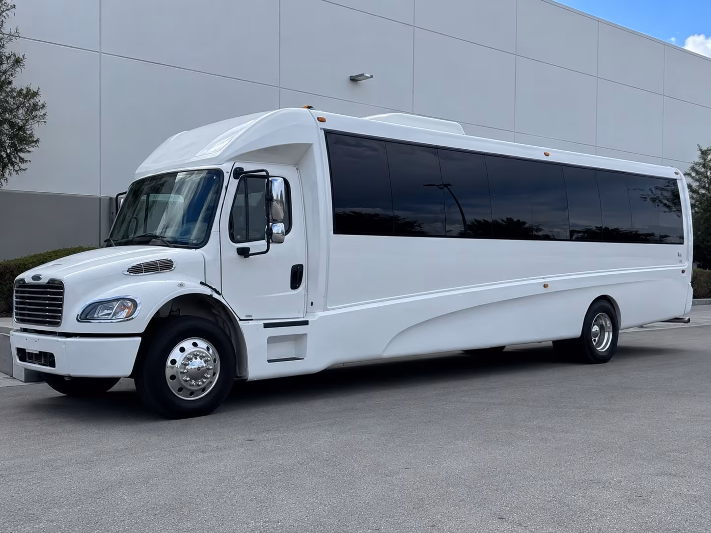 Lubbock Bachelor & Bachelorette Transportation party bus exterior