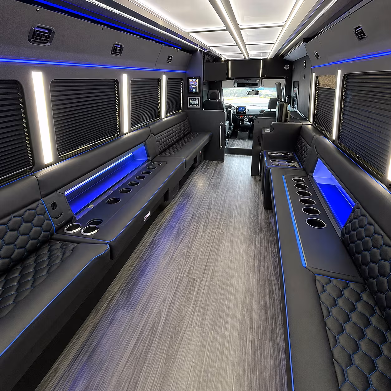 Lubbock Concert & Music Festival Transportation onboard seating
