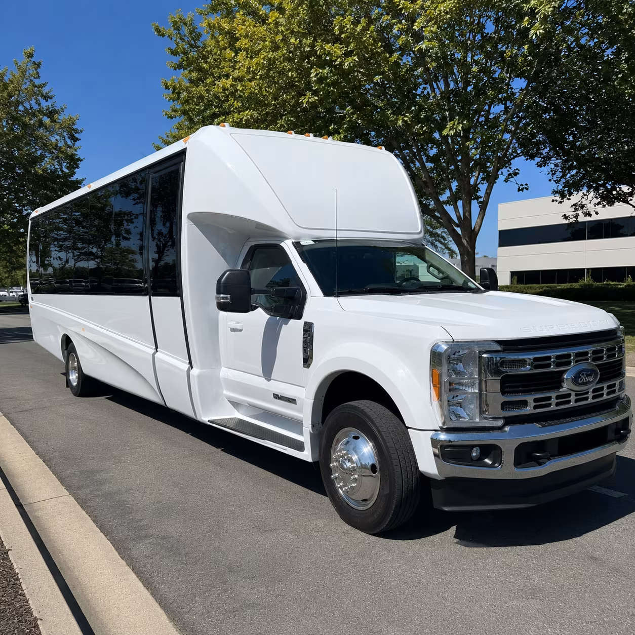 Lubbock Corporate Transportation party bus exterior