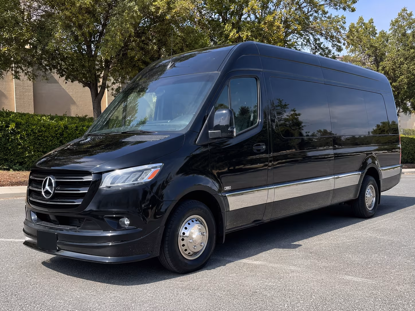 Lubbock Corporate Transportation party bus exterior