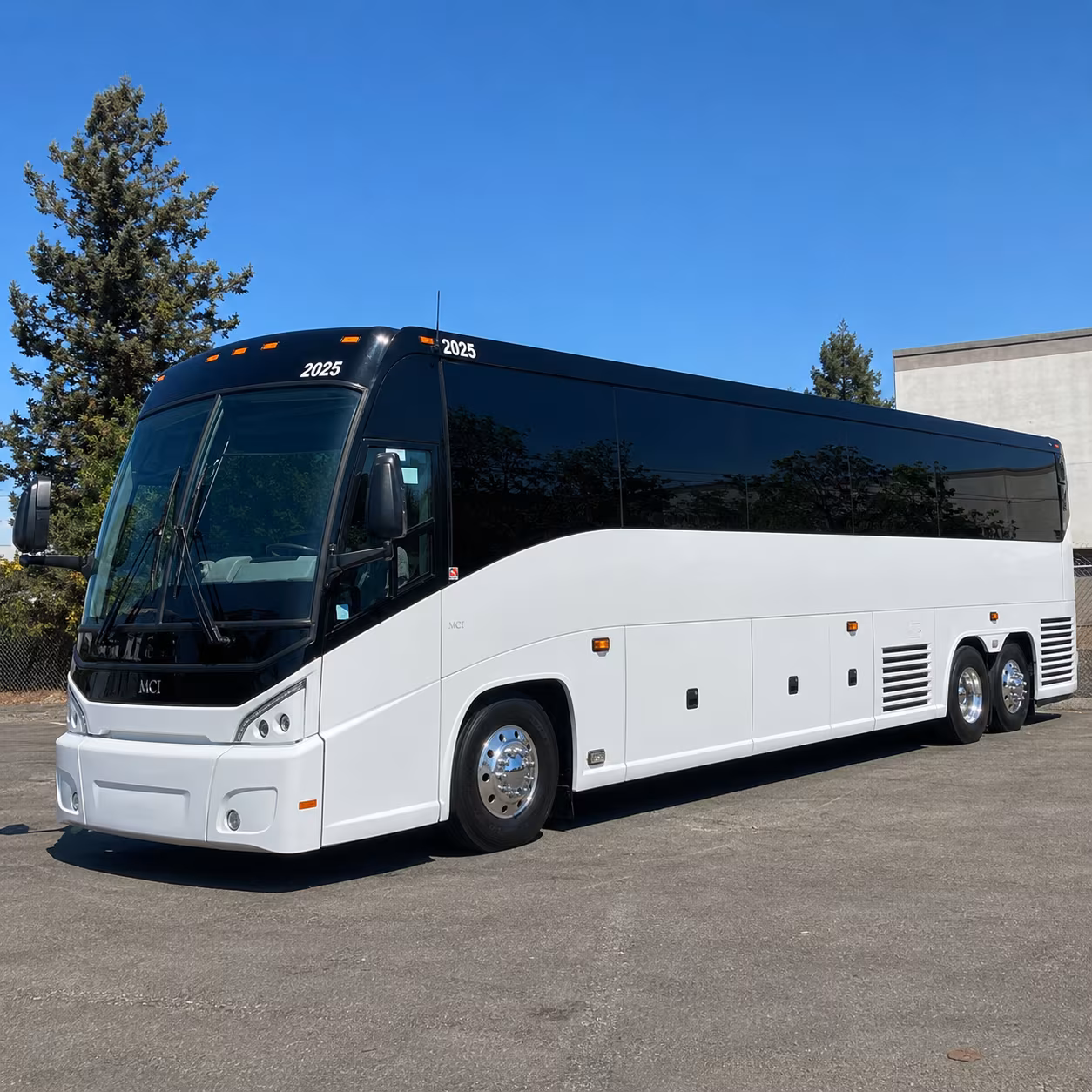 Lubbock Corporate Transportation party bus exterior
